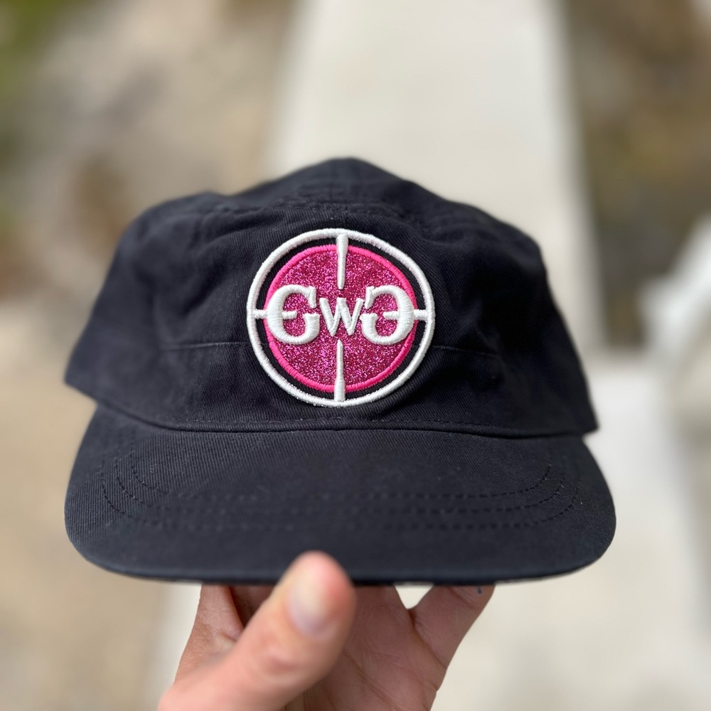 Girls with Guns Clothing Black and Pink Bucket Hat NEW